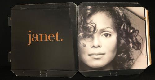 JANET JACKSON 1999年 ツアー 公式 PRO CUBE レア貴重 Janet Jackson Janet Jackson Display Cube UK Promo display (381965)